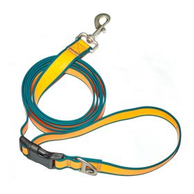 Six-in-one multi-functional hands-free multi-functional traction rope Hands-free design Adjustable straps/belt  Durable heavy-duty material Non-s (Color: Orange-blue)
